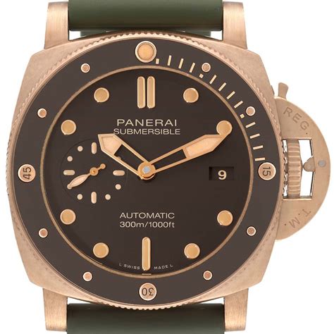 panerai submersible movement|Panerai submersible 42mm rose gold.